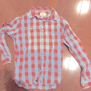Normal Brand Plaid Button Down Soft Flannel Shirt - Size XL